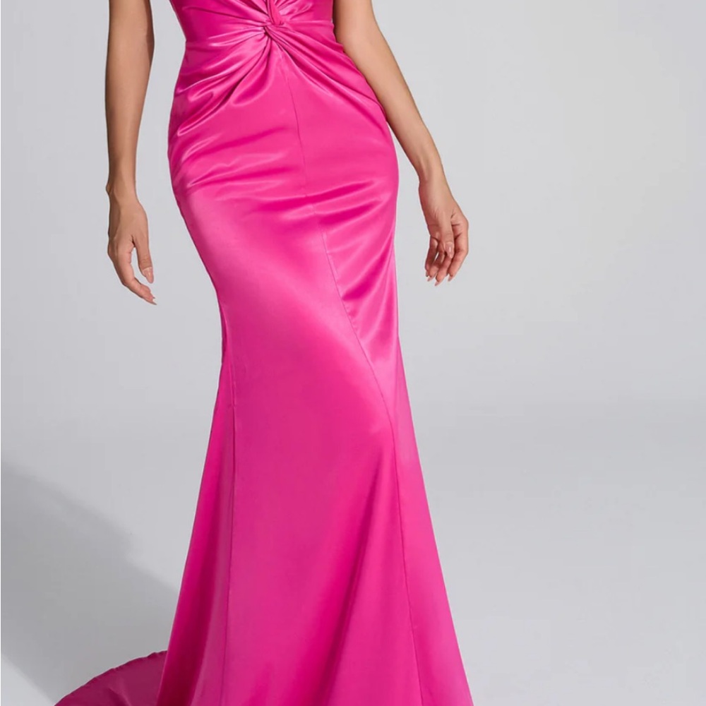 Vibrant Fuchsia Maxi Dress